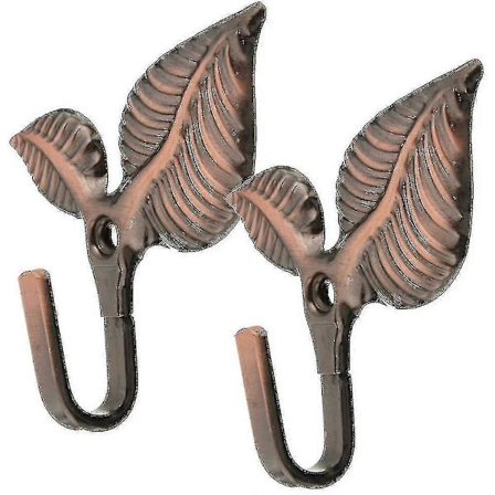 xjxj--2 Dørkroker Veggkroker Kleskroker Vintage Røde Løvkroker