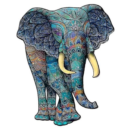 Trepuslespill Voksne Barn Dyreformet Puslespill Familie Leker Gave