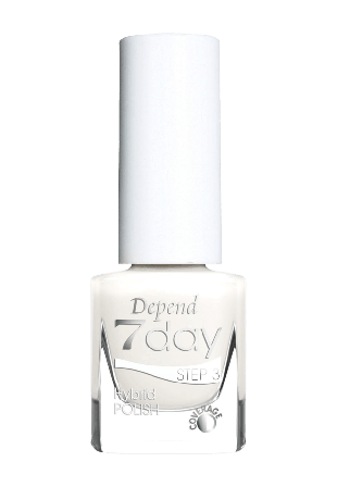 Depend 7day vår 2026 - Country Chic Nagellack Unisex Vit 5 ML