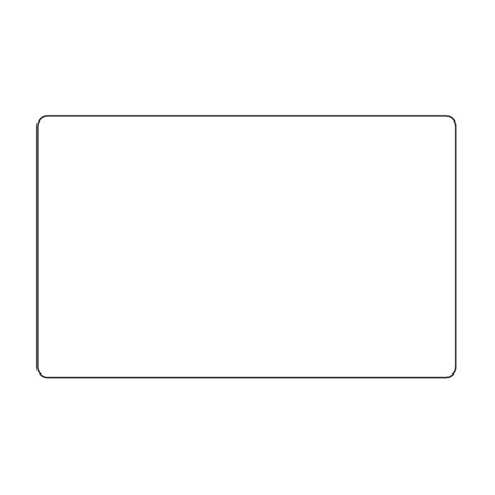 Termoetiketter Niimbot klistermärken 80x50 mm - 560 st. Vit