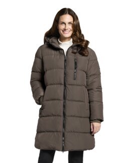 Frakke Gunilla Brun - M - Zink