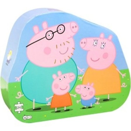 Peppa Gris Puslespill, Familie - Barbo Toys