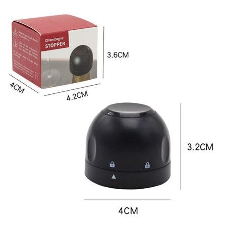 2 ST rödvinspropp Läcksäker tätning A A