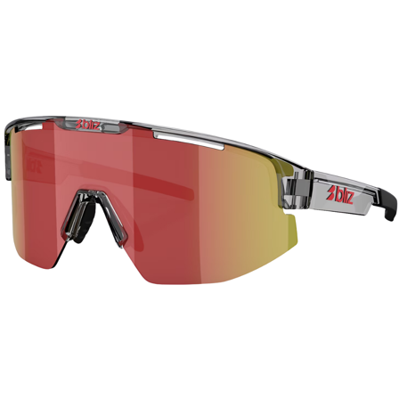 Bliz Matrix Transparent Dark Grey Red