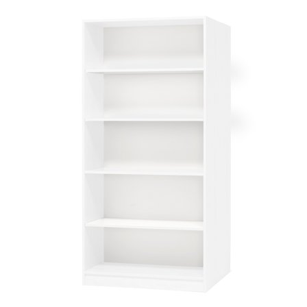 Büroregal THEO, 2100 x 1000 x 580 mm, weiß