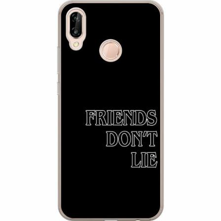 Huawei P20 Lite Genomskinligt Skal Stranger Things