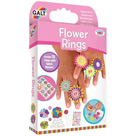 GALT DIY-Blomsterringar Pysselset Skapa & pyssla ONESIZE