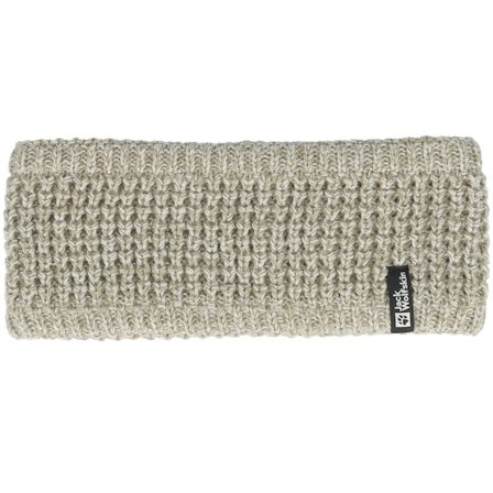 Jack Wolfskin - Beige headband Beanie - Medley Knit W Linen Headband @ Hatstore
