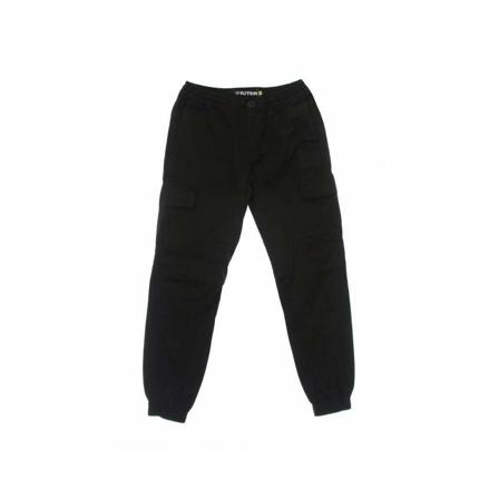 Iuter, Tapered Trousers Czarny, Mężczyzna, Rozmiar: S