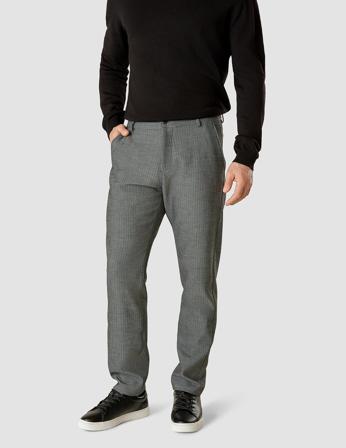 Heavy Edition Pants Slim Grå Herringbone | SHAPING NEW TOMORROW Grå Herringbone / 38 / 32