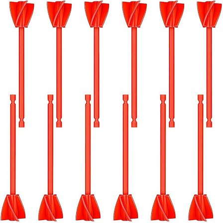 12 st Epoxyblandare Tillbehör För Borr Helix Färgblandare Återanvändbar Hartsblandare Färgrörare Borrfäste