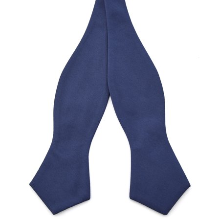 Papion self-tie ascuțit bleumarin pentru bărbați - Papioane self-tie