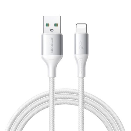 Joyroom USB-kaapeli 3A USB-C ja Lightning 2m - Valkoinen