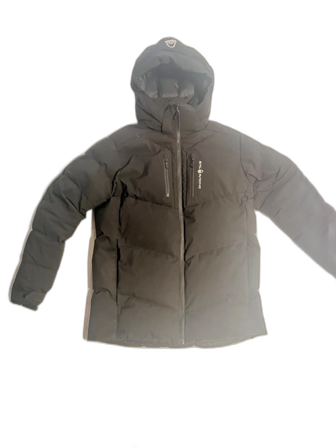 Svart Sail Racing dunjacka med huva