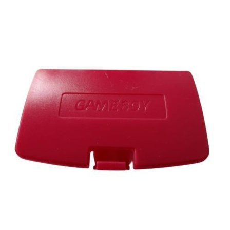 Batterilucka Kompatibel med Nintendo Gameboy Color Röd