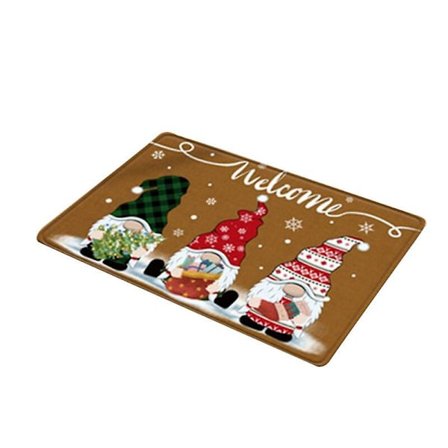 Julmatta Utomhusmatta Dörrmatta Santa Ornament Dekoration Kompatibel med Hem Jul Nyårspresent
