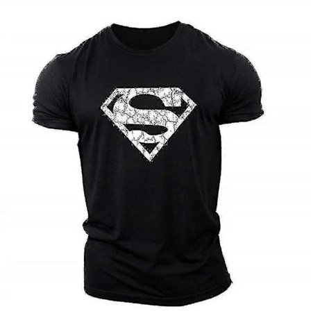 Superman Vascular Gym Träningstopp Kortärmad T-shirt