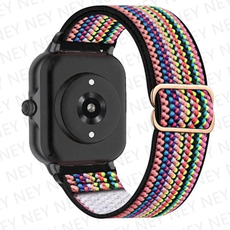 Glänsande elastiskt armband för Amazfit gts 4-3-2-2e-mini/bip-U-S-lite/Stratos 2 20mm/22mm band Böhmisk Pride armband gtr-4-3-3pro-2e