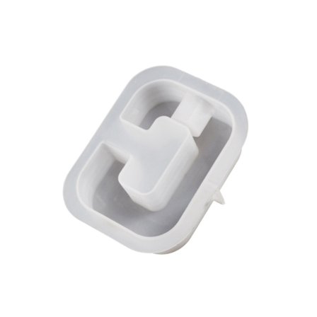 Store bogstavsforme Silikone lysholdere Gave til gør-det-selv-håndværksentusiaster