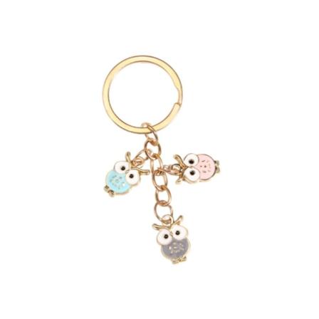 2 kpl Owl Keychain Star -avainrengas 3 3 3