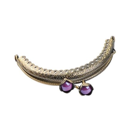 Veske Ramme Kyss lås Veskelås Ramme LILLA