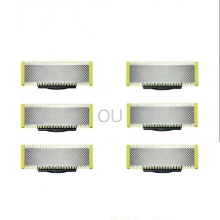 Udskiftningsblade i rustfrit stål Kompatible elektriske barbermaskiner (model QP250/50)+