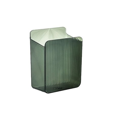 Väggmonterad förvaringslåda Makeup förvaringskorg GRÖN