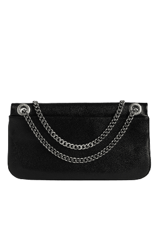 Zadig & Voltaire ROCK II GRAINED LEATHER Handväskor Dam Svart ONESIZE