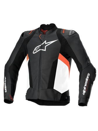 Kurtka Motocyklowa Alpinestars Missile V3 Airflow Czarny/Złamany Biały/Czerwony 54