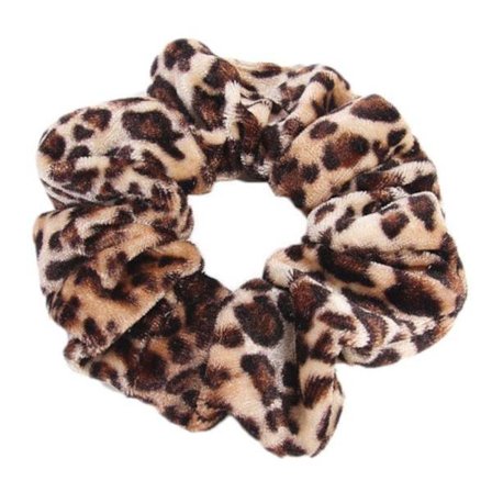 Hårspenne - Scrunchie - Leopard