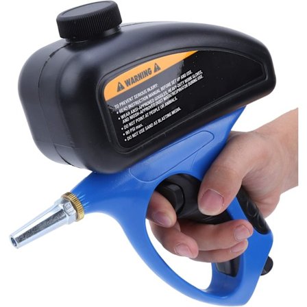 Professionel Anti-Rust Sand Blaster, Bærbar Sandblæsningspistol Kit, Lille