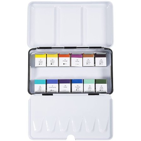 Creativ Company Watercolour 12 Half pans