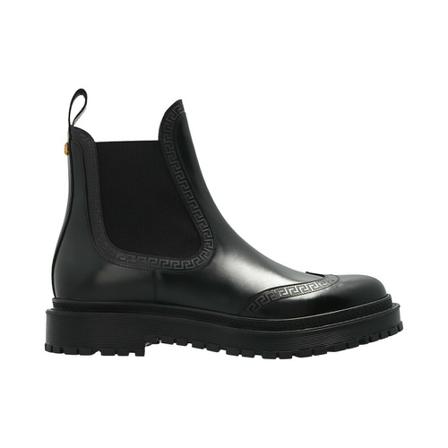 Versace - Stövlar - Svart - Herr - Storlek: 41 1/2 Eu, Herr, Storlek: 41 1/2 EU
