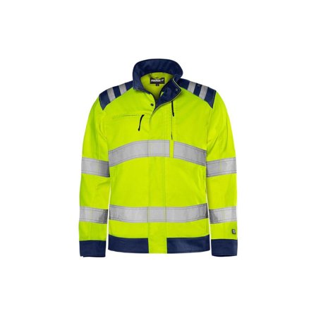 FRISTADS Jacka varsel 4067 kl3 gul 4XL - Lyreco - Arbetskläder - Arbetsjackor - Varseljackor