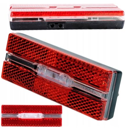 Bagagebærer Baglygte med Dynamo-Drift - Effektiv Sikkerhed til Din Cykel