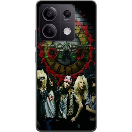 Kompatibelt Mobilskal till Xiaomi Xiaomi Redmi Note 13 Guns N Roses Rock Musik Band