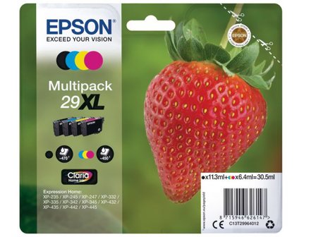 EPSON Bläckpatron C13T29964012 XL 4/fp - Lyreco - Toner och bläck - Bläckpatroner - Bläckpatroner Epson