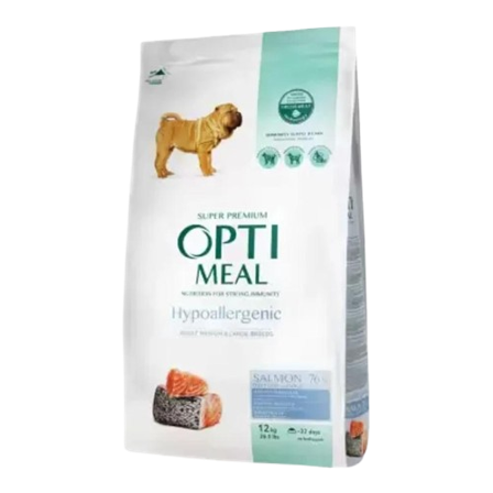 Optimeal - Adult & Senior Medium & Large Breed Hypoallergenic Tørrfôr Til Hund 20 kg - Hund - Hundefôr & hundemat - Tørrfôr for hund - ZOO.no