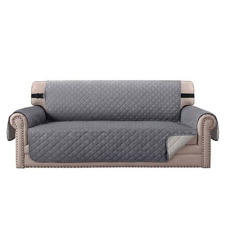 Vedenpitävä sohvanpäällinen L - harmaa