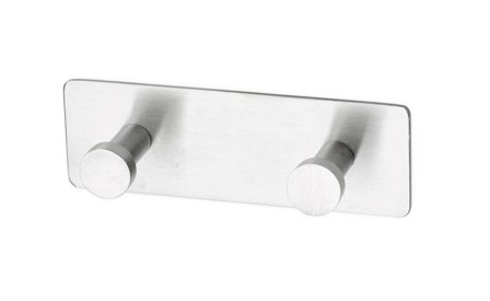 Habo 1368-2 Håndklehenger 2 kroker Rustfritt, Baderom