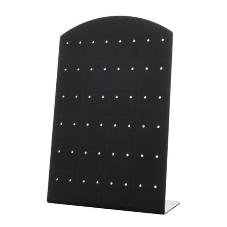 Örhängesdisplay - Smyckesställ - Svart Svart