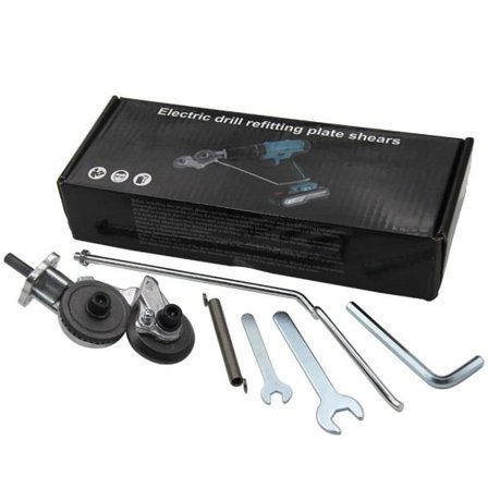 Multifunksjonell Hånd Elektrisk Drill til Plate Kutter Elektrisk Drill Jern Plate Kutter til Metal Plate Kutter Verktøy Tilbehør