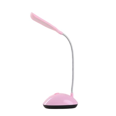 LED-bordlampe til kontor, hjem, kollegieværelse, øjenplejende bordlampe, batteridrevet mini-bordlampe til læsning, studie