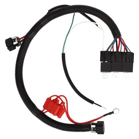 Dobbel Elektrisk Vifte Oppgradering Ledningsnett 7L5533A226T ECU Kontroll Kjølevifte Ledningsnett Lastebil SUV