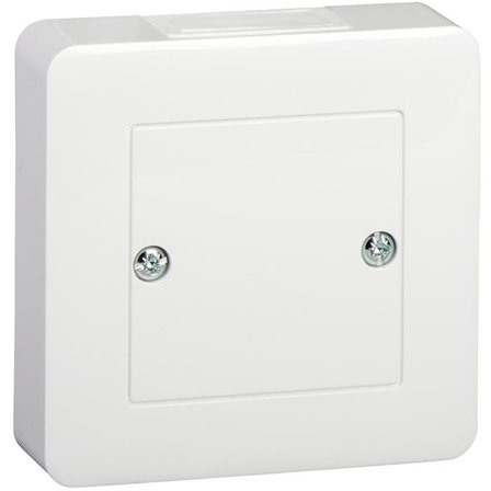 Schneider Electric Exxact WDE002318 Liitäntärasia valkoinen, Asennustuotteet