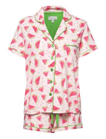 S/S Pyjama Pyjamas Multi/mönstrad PJ Salvage
