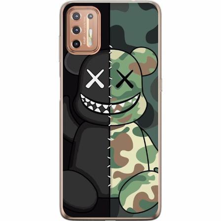Motorola Moto G9 Plus Mjukt Skal - Army