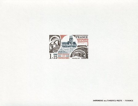 Frankrig 1977 - YT 1947 - Luxusprøvetryk