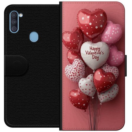 Kompatibelt Plånboksfodral till Samsung Samsung Galaxy A11 Valentinballonger