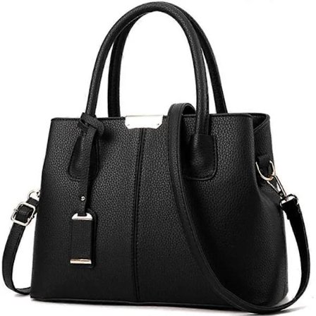 Women's Handbag Shoulder Bag Fashion Retro PU Leather Purse, Stylish, Black